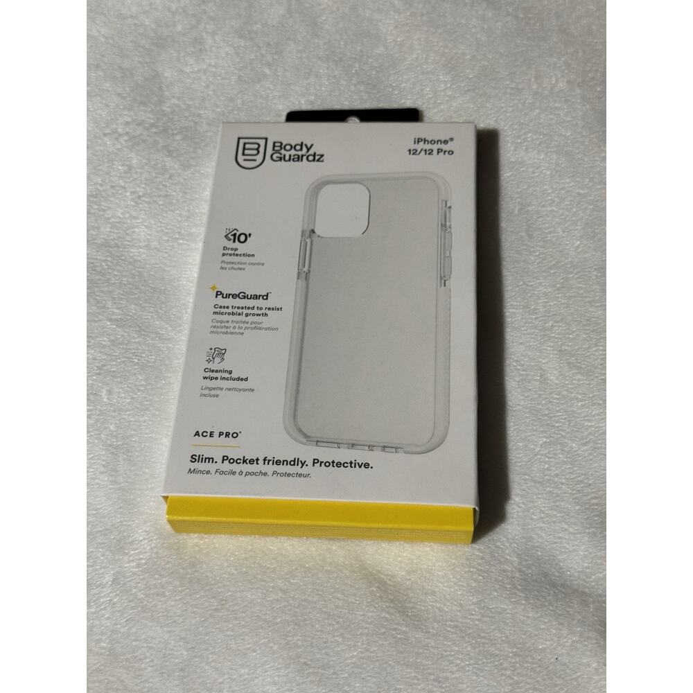 IPhone 12 / 12 Pro BodyGuards Ace Pro Case Clear - 10' Drop Protection